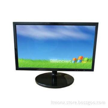 Black Plastic Case Thin PC LED Monitor Widescreen 18.5 " Fo